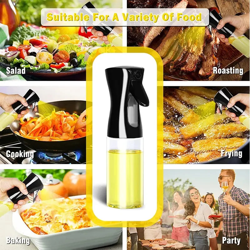 Oil Spray Bottle for Cooking & BBQ – 200ml, 300ml, 500ml