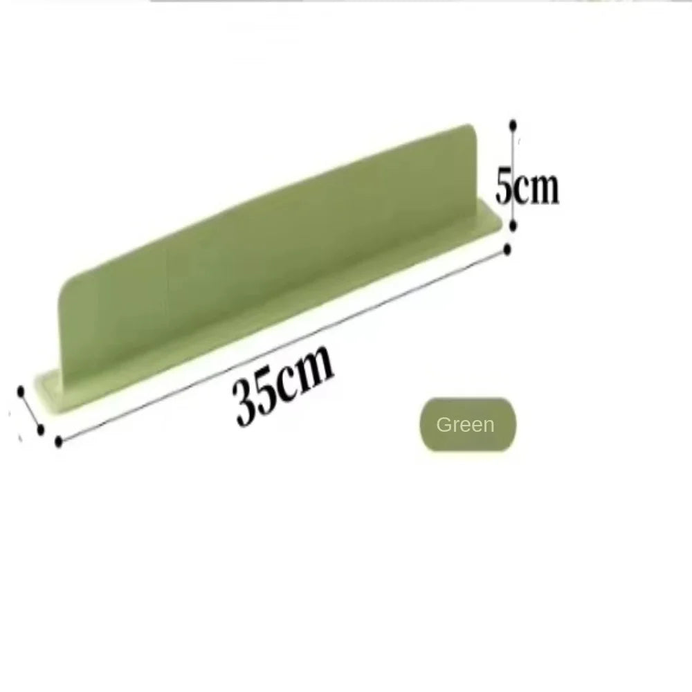 Silicone Sink Splash Guard with Suction Cup Oil & Water Baffle for Kitchen Sink