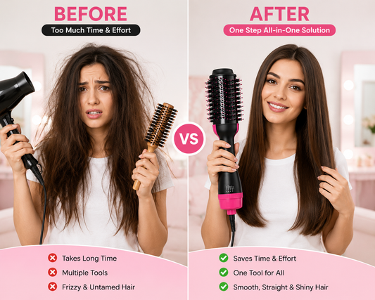 One Step Hair Dryer & Styler Brush