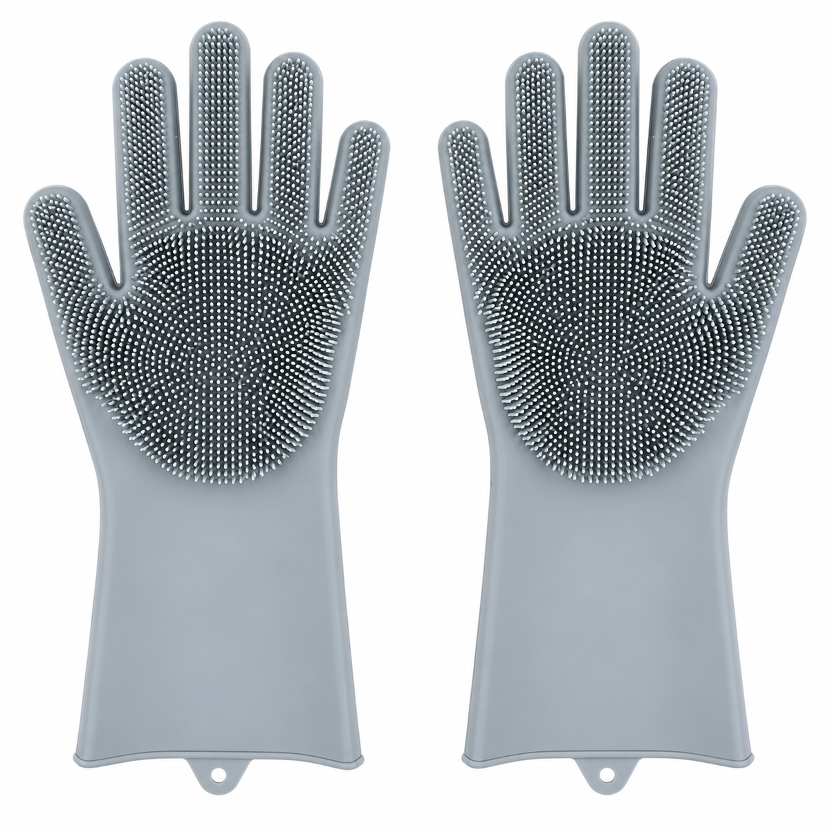 Silicone Dishwashing Gloves – Reusable Scrubbing & Cleaning Gloves