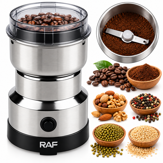 300W Multifunctional Electric Grinder – Stainless Steel Blade